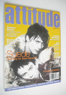 Attitude magazine - Suede cover (October 1994)