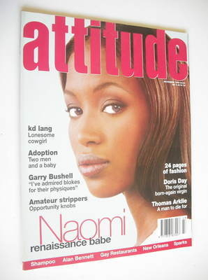 Attitude magazine - Naomi Campbell cover (November 1994)