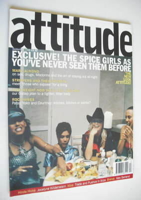 <!--1998-09-->Attitude magazine - The Spice Girls cover (September 1998)