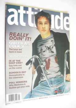 Attitude magazine - Charlie Hunnam cover (January 2000 - Issue 69)