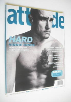 Attitude magazine - Vinnie Jones cover (February 2000 - Issue 70)