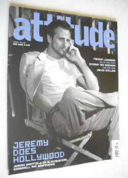 Attitude magazine - Jeremy Sheffield cover (March 2005)