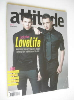 Attitude magazine - Mark Feehily and Kevin McDaid cover (December 2007)