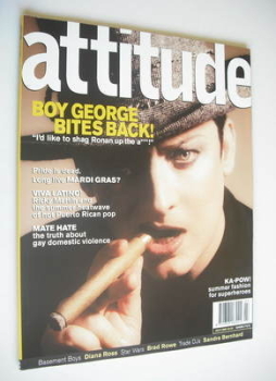Attitude magazine - Boy George cover (July 1999 - Issue 63)