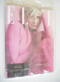 British Elle magazine - December 2012 - Cameron Diaz cover (Subscriber's Issue)