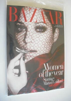 Harper's Bazaar magazine - December 2012 - Marion Cotillard cover (Subscriber's Issue)