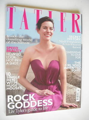 <!--2010-07-->Tatler magazine - July 2010 - Liv Tyler cover