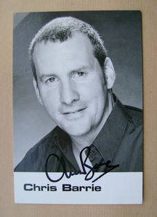 Chris Barrie autograph (hand-signed photograph)