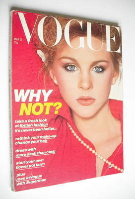 British Vogue magazine - 15 March 1978 (Vintage Issue)