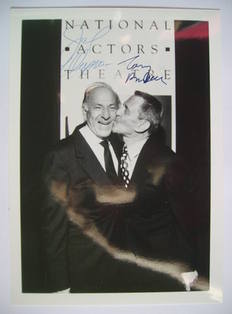 Jack Klugman and Tony Randall autograph