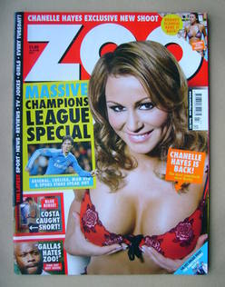 <!--2011-02-18-->Zoo magazine - Chanelle Hayes cover (18-24 February 2011)