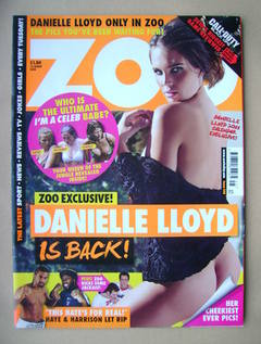 Zoo magazine - Danielle Lloyd cover (12-18 November 2010)