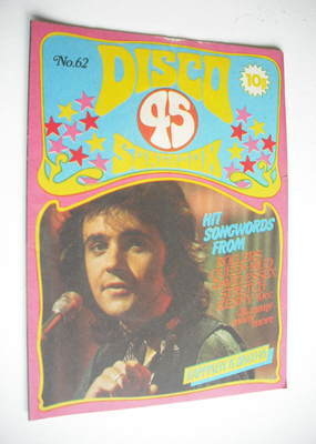 Disco 45 magazine - No 62 - December 1975 - David Essex cover