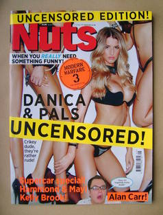<!--2011-11-11-->Nuts magazine - Danica cover (11-17 November 2011)