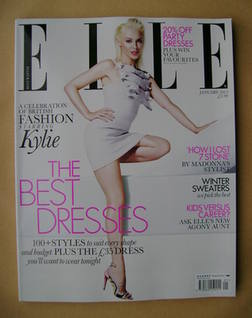 British Elle magazine - January 2013 - Kylie Minogue cover