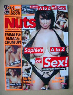 <!--2010-03-19-->Nuts magazine - Sophie Howard cover (19-25 March 2010)