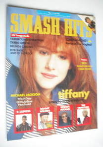 <!--1988-05-04-->Smash Hits magazine - Tiffany cover (4-17 May 1988)