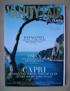 Vanity Fair On Travel magazine supplement (April 2012)