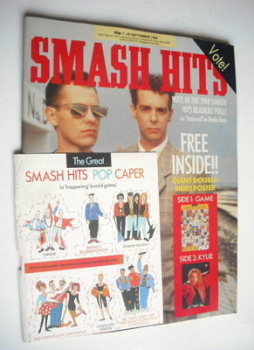 Smash Hits magazine - Pet Shop Boys cover (7-20 September 1988)