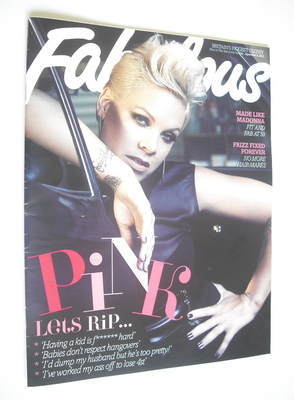 Fabulous magazine - Pink cover (9 September 2012)
