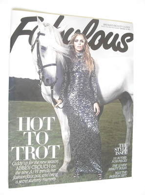 Fabulous magazine - Abbey Crouch cover (16 September 2012)