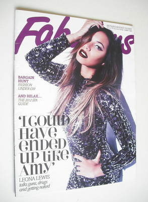 Fabulous magazine - Leona Lewis cover (7 October 2012)