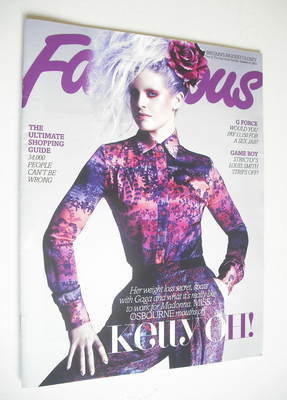 Fabulous magazine - Kelly Osbourne cover (21 October 2012)