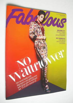 <!--2012-11-25-->Fabulous magazine - Tulisa Contostavlos cover (25 November