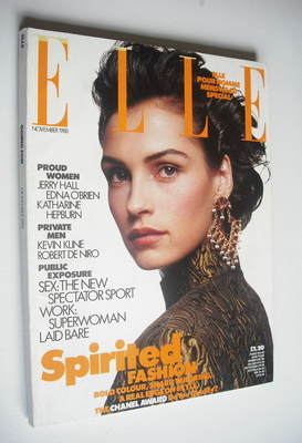 British Elle magazine - November 1988