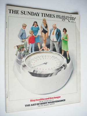 The Sunday Times magazine - The Art Of Body Maintenance (3 October 1976)
