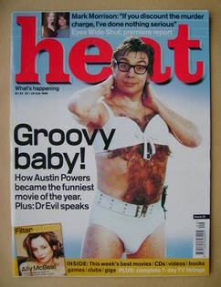 <!--1999-07-22-->Heat magazine - Mike Myers cover (22-28 July 1999 - Issue 