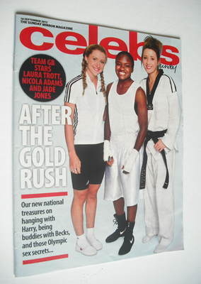Celebs magazine - Team GB Stars cover (16 September 2012)