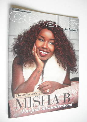 Celebs magazine - Misha B cover (21 October 2012)