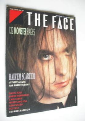 The Face magazine - Robert Smith cover (October 1985 - Issue 66)