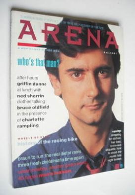 <!--1987-08-->Arena magazine - Summer/Autumn 1987 - Griffin Dunne cover