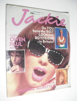 Jackie magazine - 9 August 1986 (Issue 1179)