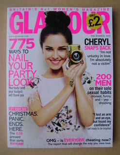 <!--2012-12-->Glamour magazine - Cheryl Cole cover (December 2012)