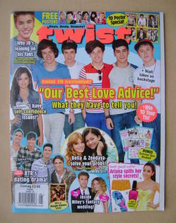 <!--2012-08-->Twist magazine - August 2012 - One Direction cover