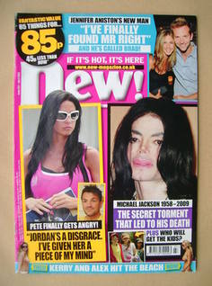 <!--2009-07-06-->New magazine - 6 July 2009 - Jordan/Michael Jackson cover
