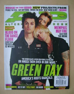<!--2012-10-->Alternative Press magazine - October 2012 - Green Day cover