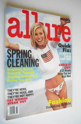 Allure magazine - March 1996 - Niki Taylor cover