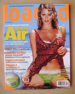 <!--2001-09-->Loaded magazine - Donna Air cover (September 2001)