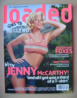 <!--1999-08-->Loaded magazine - Jenny McCarthy cover (August 1999)