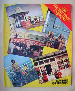 The Sunday Times magazine - How Long For The Pier cover (24 August 1980)