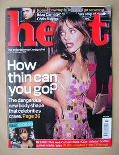 <!--1999-08-19-->Heat magazine - Elizabeth Hurley cover (19-25 August 1999 