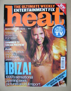 Heat magazine - Ibiza! cover (26 June-2 July 1999 - Issue 21)