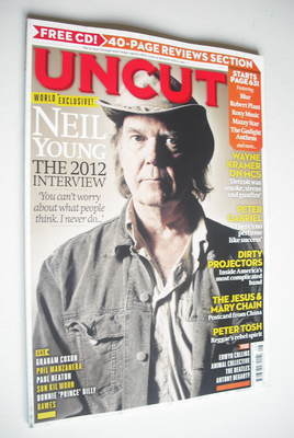 Uncut magazine - Neil Young cover (August 2012)