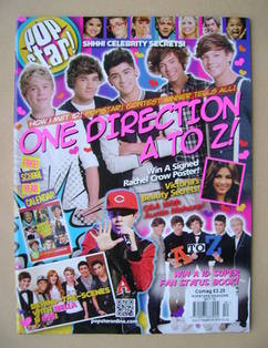 <!--2012-10-->POPSTAR magazine - October 2012 - One Direction cover