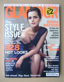 <!--2012-10-->Glamour magazine - Emma Watson cover (October 2012)