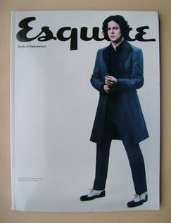 Esquire magazine - Jack White cover (January 2013 - Subscriber's Issue)